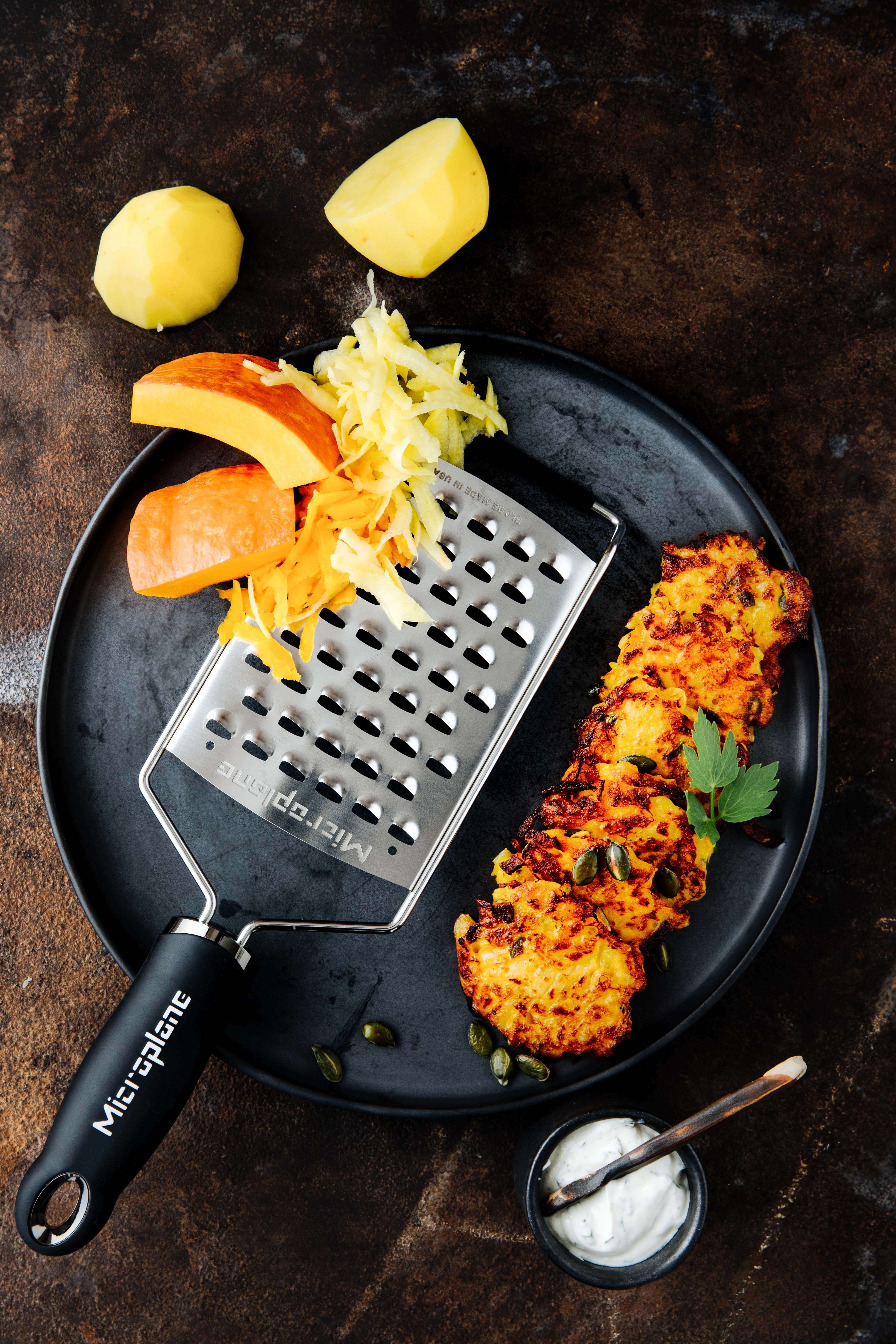 Reibe Gourmet dicke Klinge XL