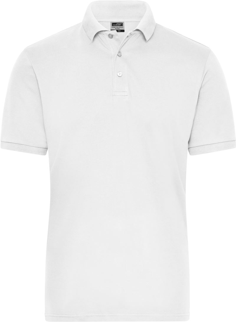 Herren Bio Workwear Stretch Polo - Solid Daiber | JN 1806