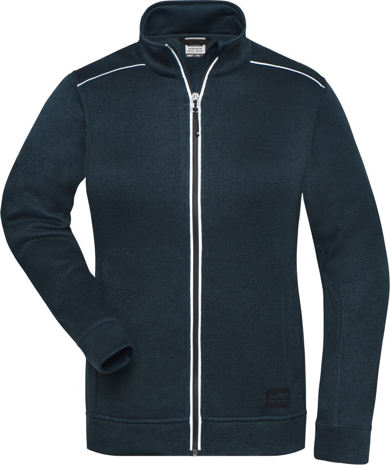 Damen Workwear Strickfleece Jacke - Solid Daiber | JN 897