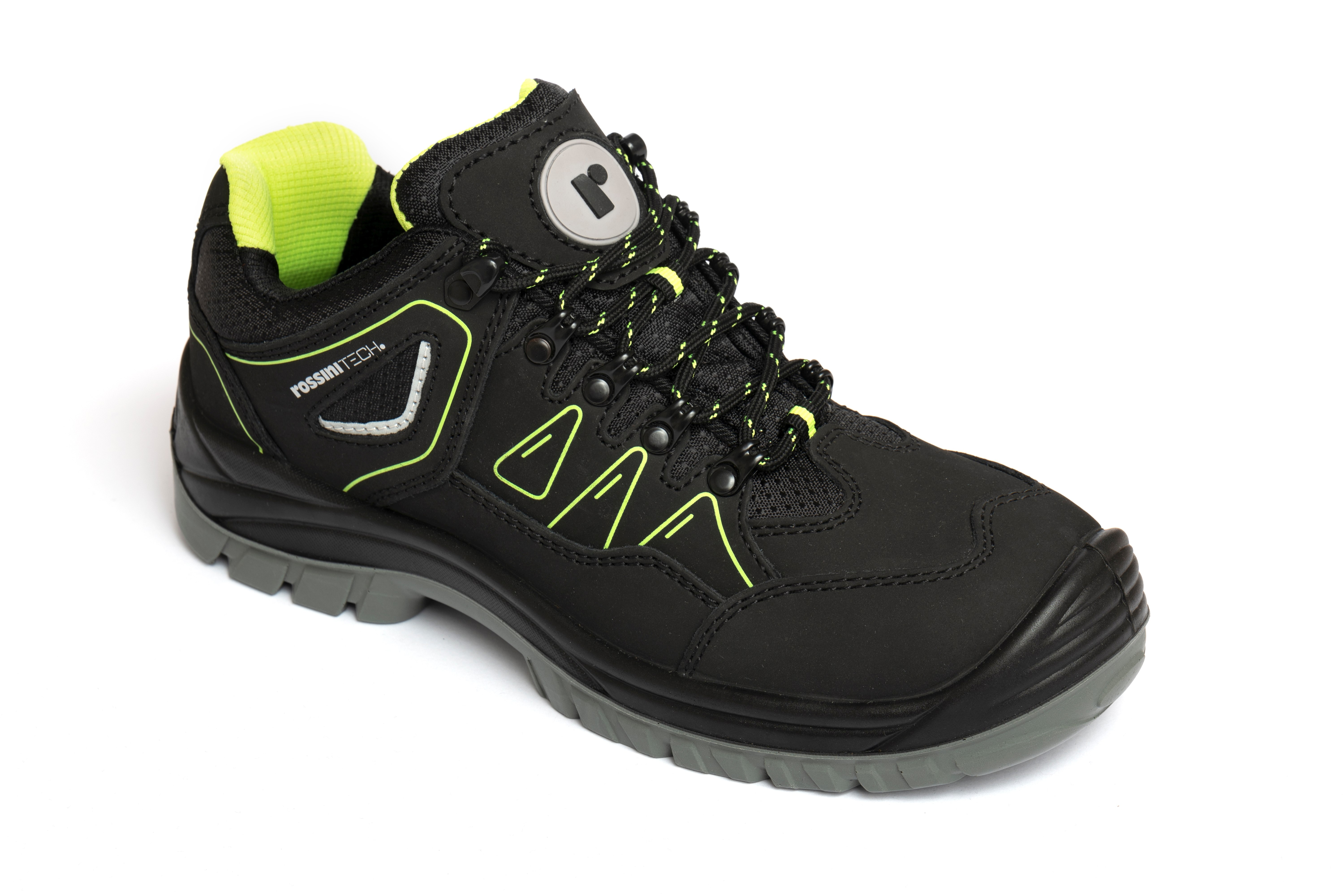 Schuhe Bassa Rockford S3 Nero/Verde   Calz