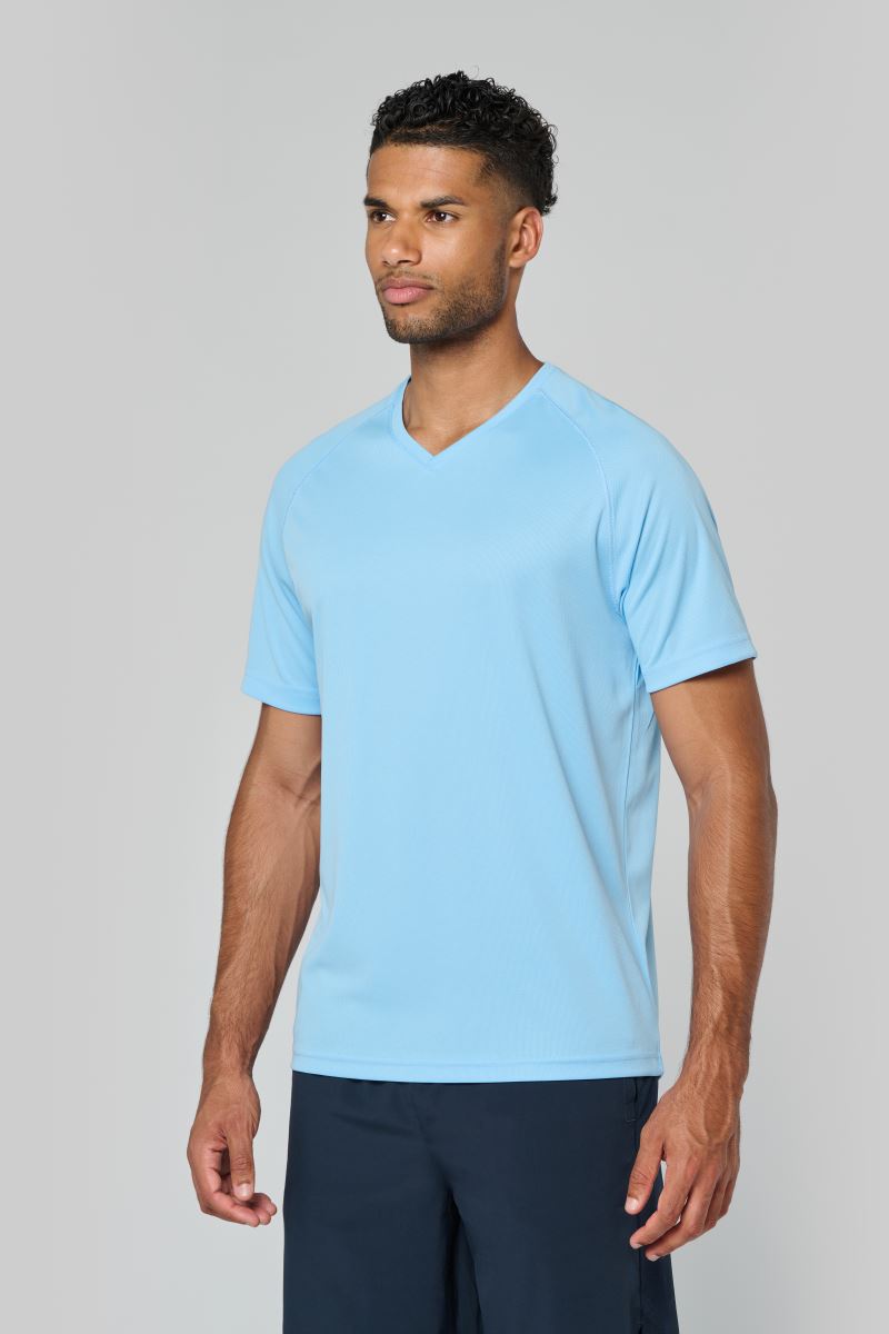 Herren V-Ausschnitt Sport Shirt Kariban ProAct | PA 476