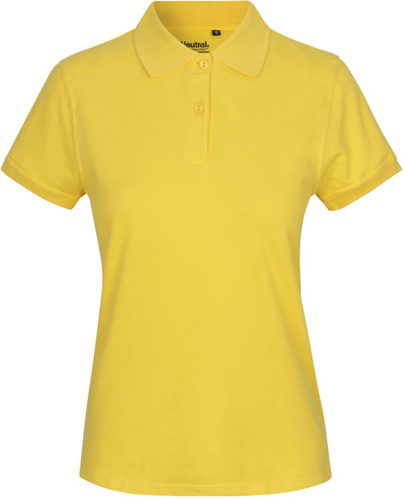 Damen Bio Piqué Polo Neutral | O 22980
