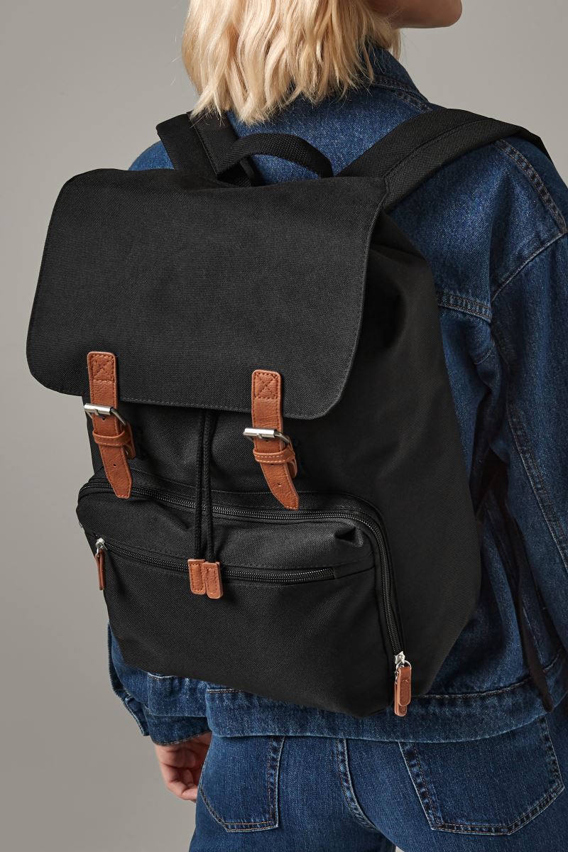 Vintage Laptop Rucksack BagBase | BG 613