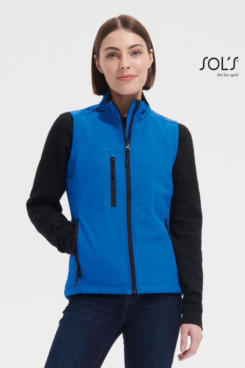 Damen 3-Lagen Softshell Gilet SOL'S | Rallye Women