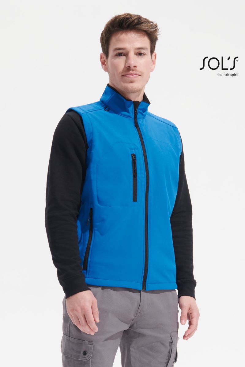 Herren 3-Lagen Softshell Gilet SOL'S | Rallye Men
