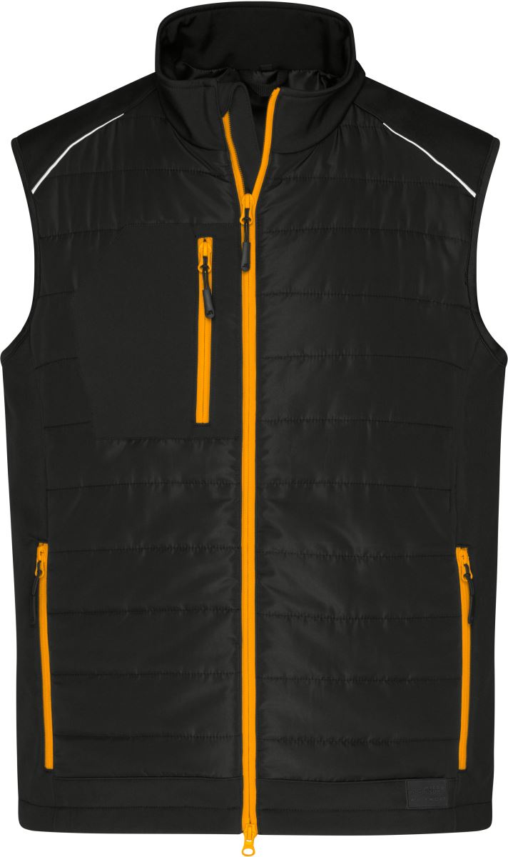 black/neon orange