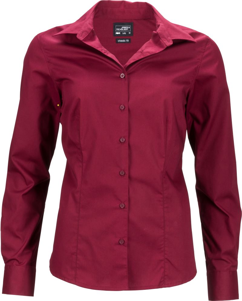 Popeline Business Bluse langarm Daiber | JN 641