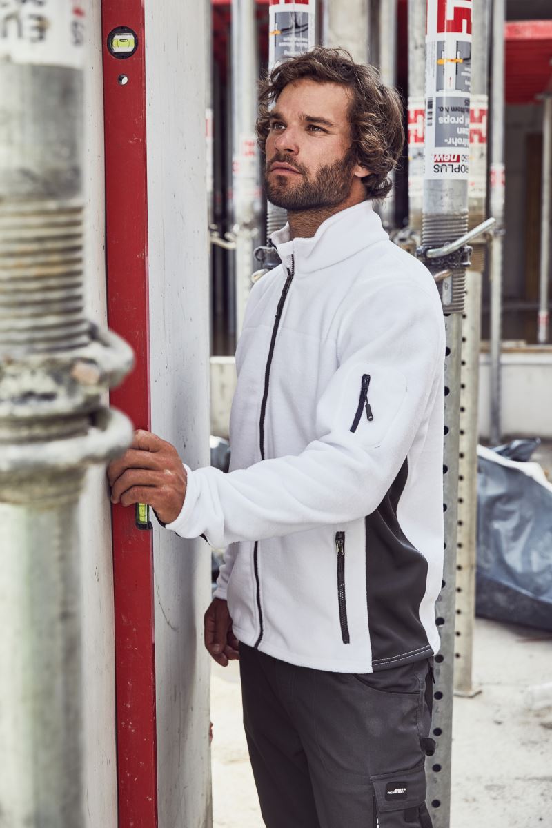 Herren Workwear Microfleece Jacke - Strong Daiber | JN 842