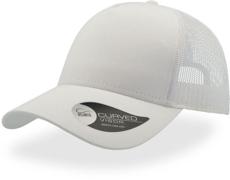 5 Panel Trucker Kappe "Rapper" Atlantis | Rapper Cotton