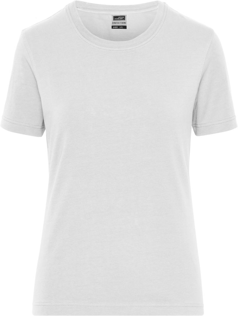 Damen Bio Workwear Stretch T-Shirt - Solid Daiber | JN 1801