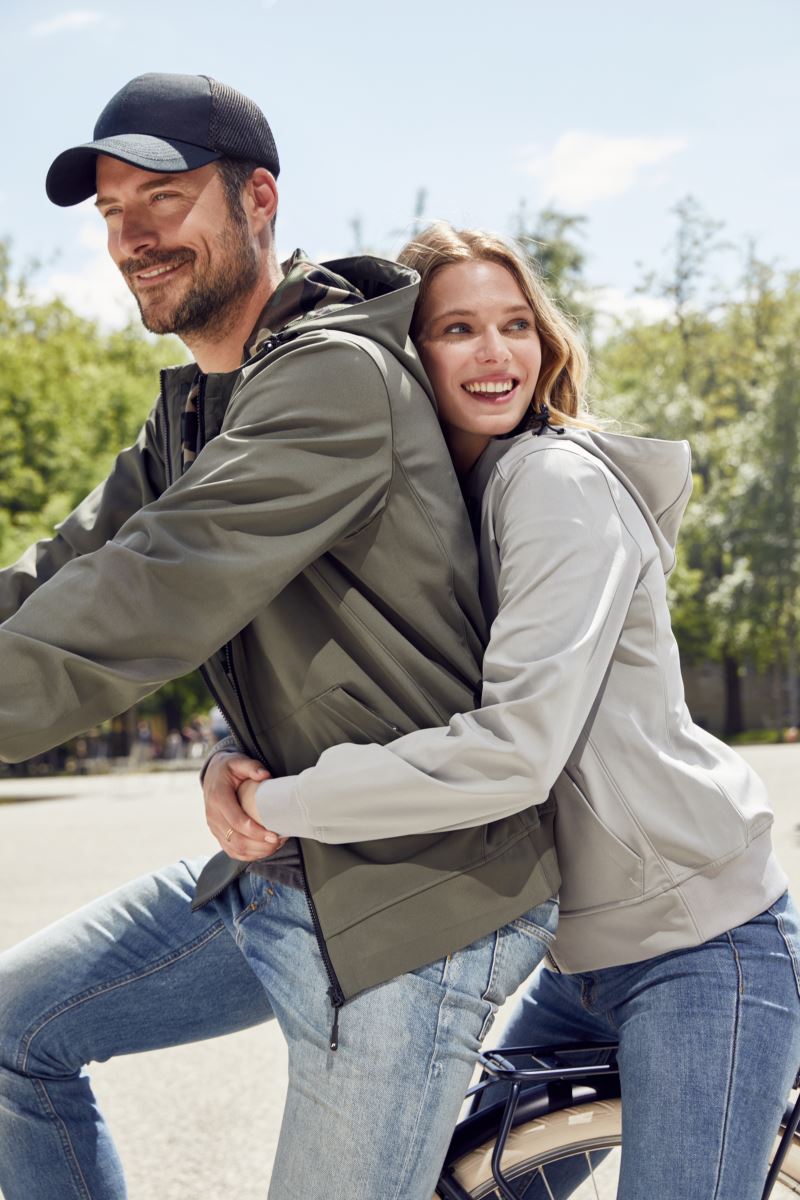 Damen 2-Lagen Kapuzen Softshell Jacke Daiber | JN 1145