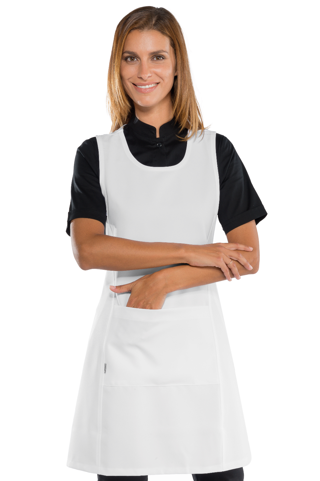 Schürze Papeete Long Bianco