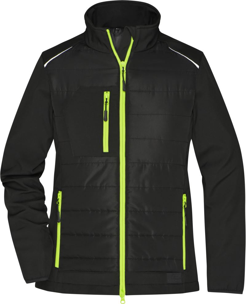 black/neon yellow