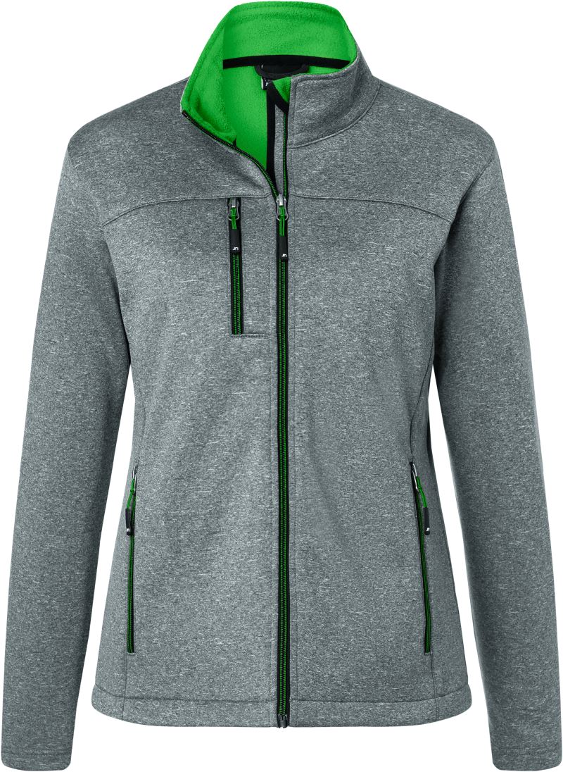 dark melange/green