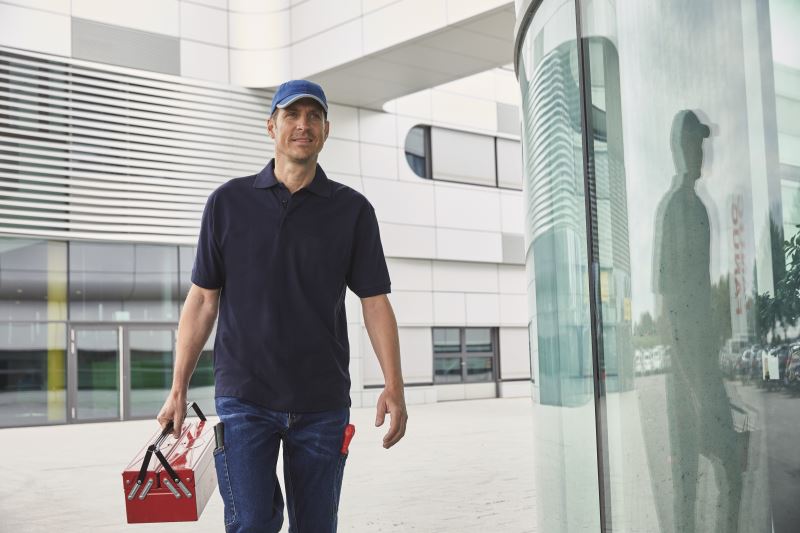 Piqué Polo mit Brusttasche Daiber | JN 922