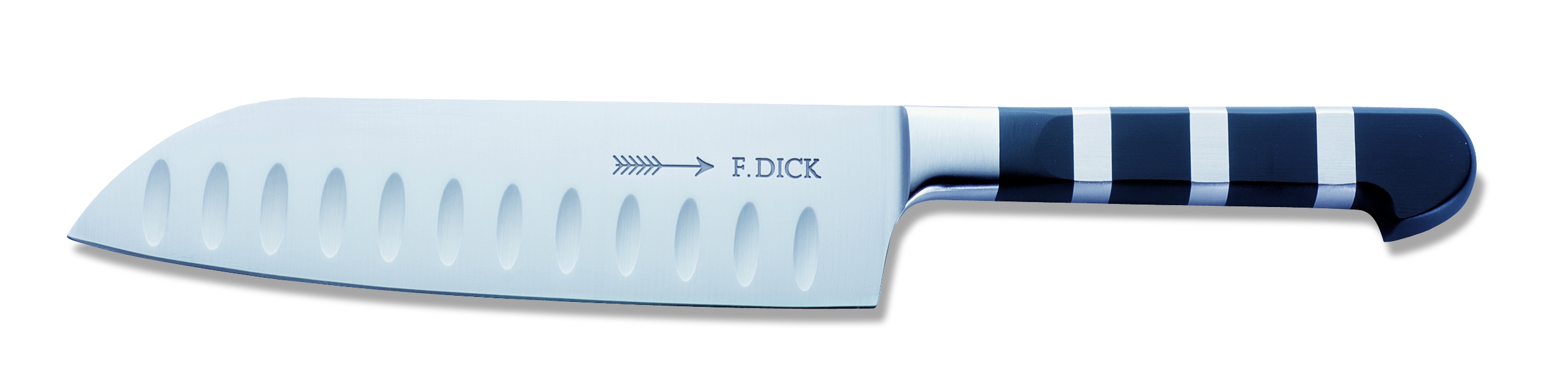 >Santoku mit Kullen, 18 cm, Serie 1905