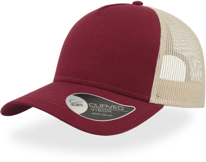 burgundy/stone