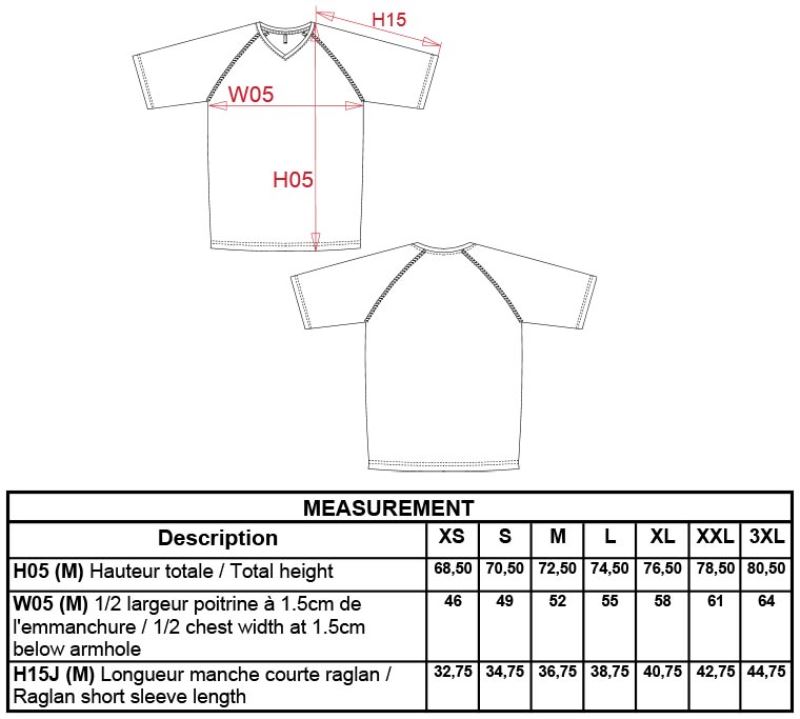 Herren V-Ausschnitt Sport Shirt Kariban ProAct | PA 476