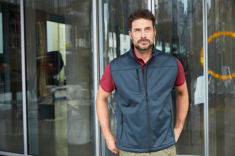 Herren 3-Lagen Softshell Gilet Daiber | JN 1170