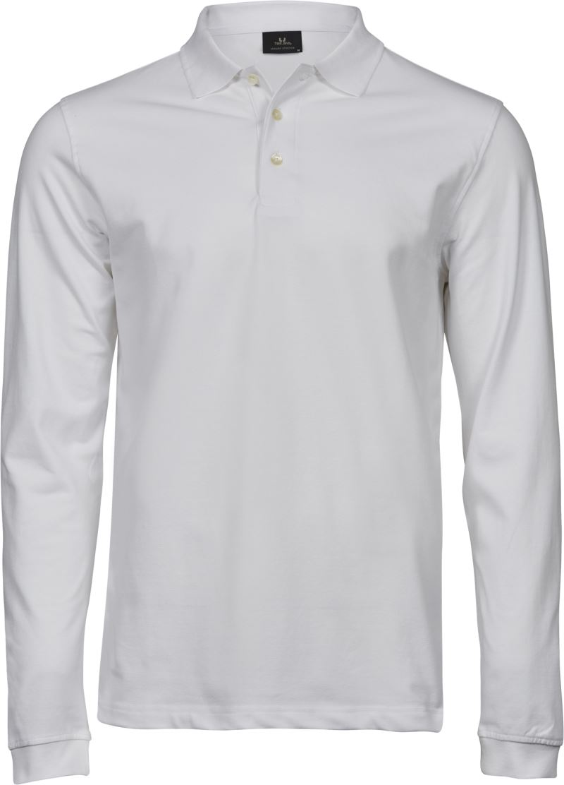 Herren Luxus Stretch Piqué Polo langarm Tee Jays | TJ 1406