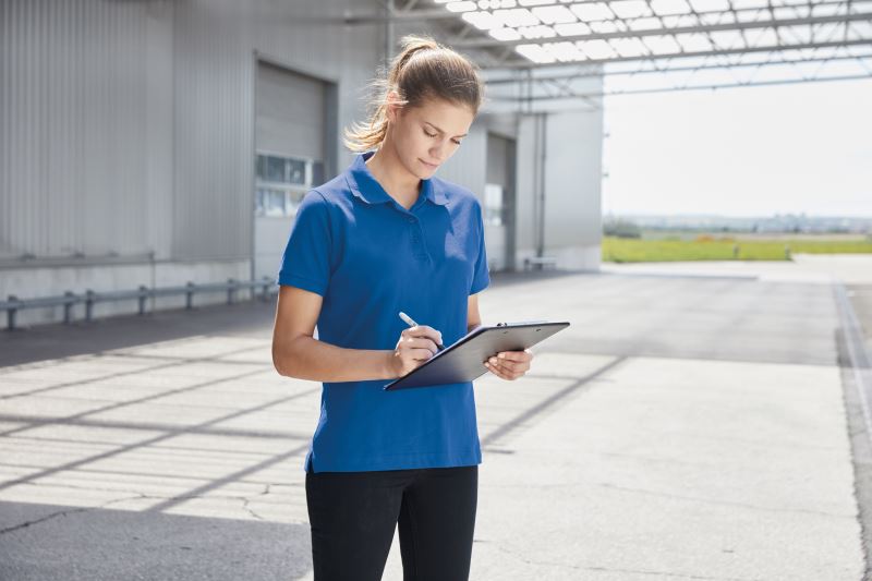 Schweres Damen Workwear Piqué Polo Daiber | JN 803