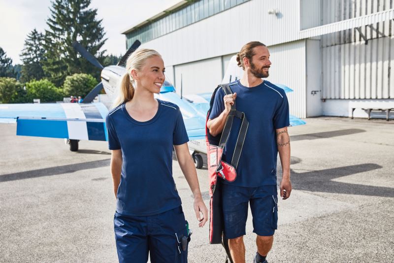 Herren Workwear T-Shirt - Solid Daiber | JN 890