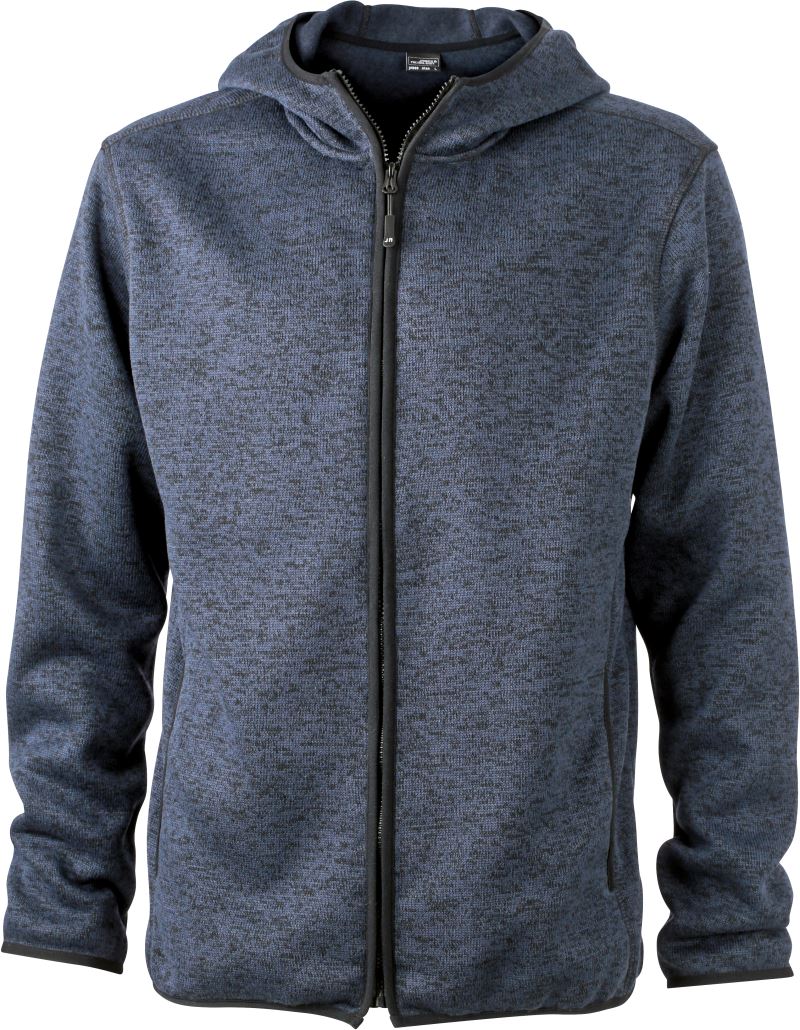 denim melange/black