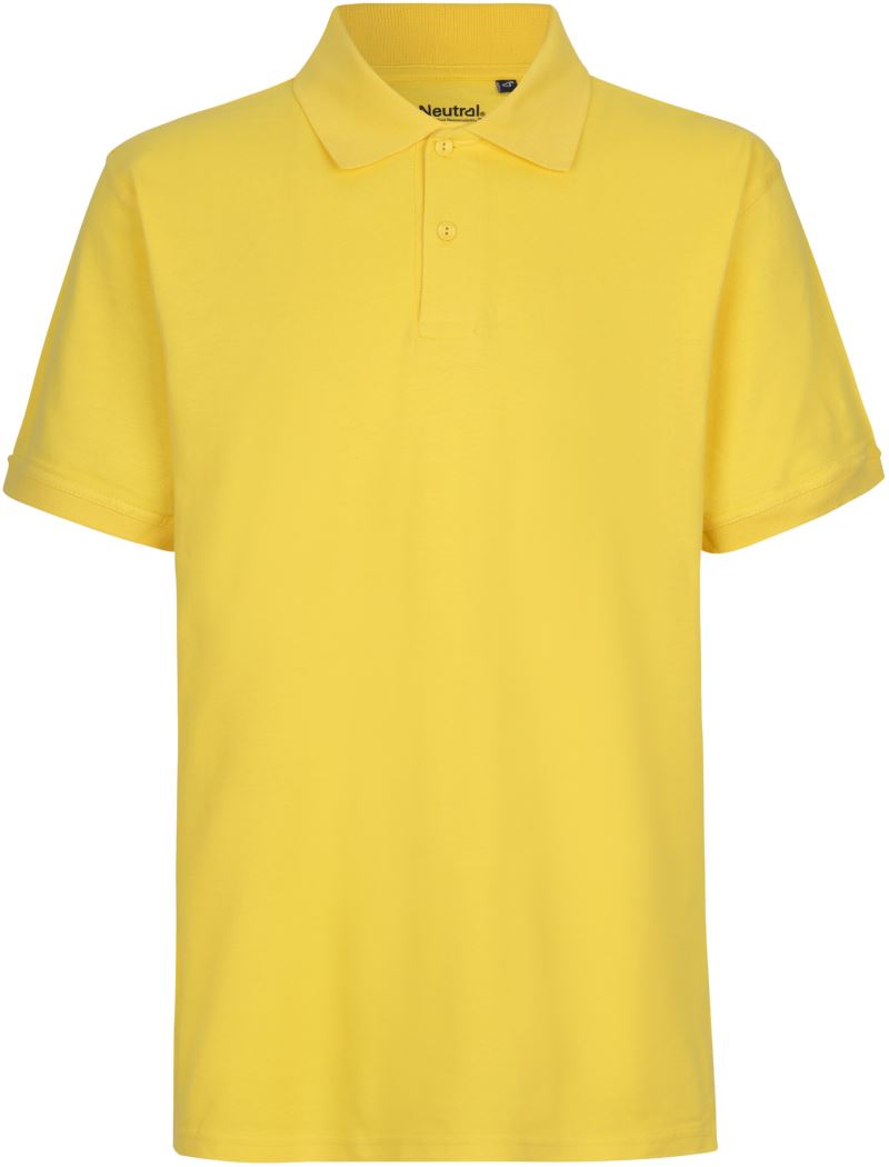 Herren Bio Piqué Polo Neutral | O 20080