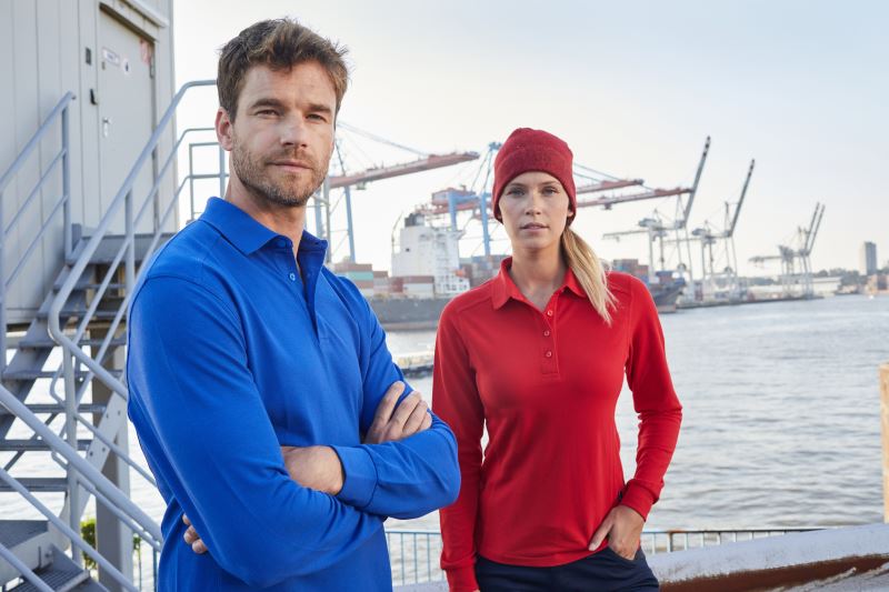 Damen Piqué Workwear Polo langarm Daiber | JN 1841