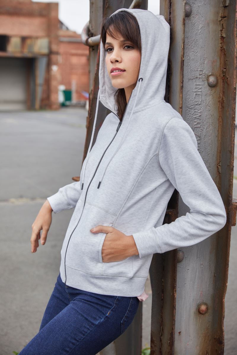 Damen Raglan Kapuzen Sweater Daiber | 8023