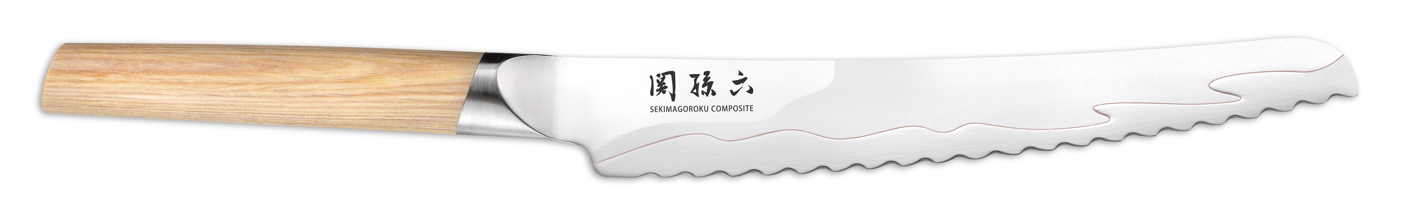 Brotmesser 9" (23,0 cm)" Seki Magoroku Composite