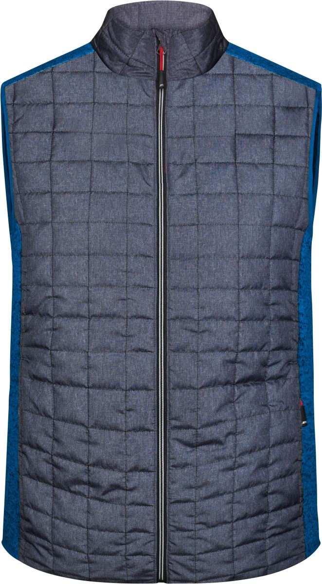 Herren Hybrid Strickfleece Gilet Daiber | JN 740