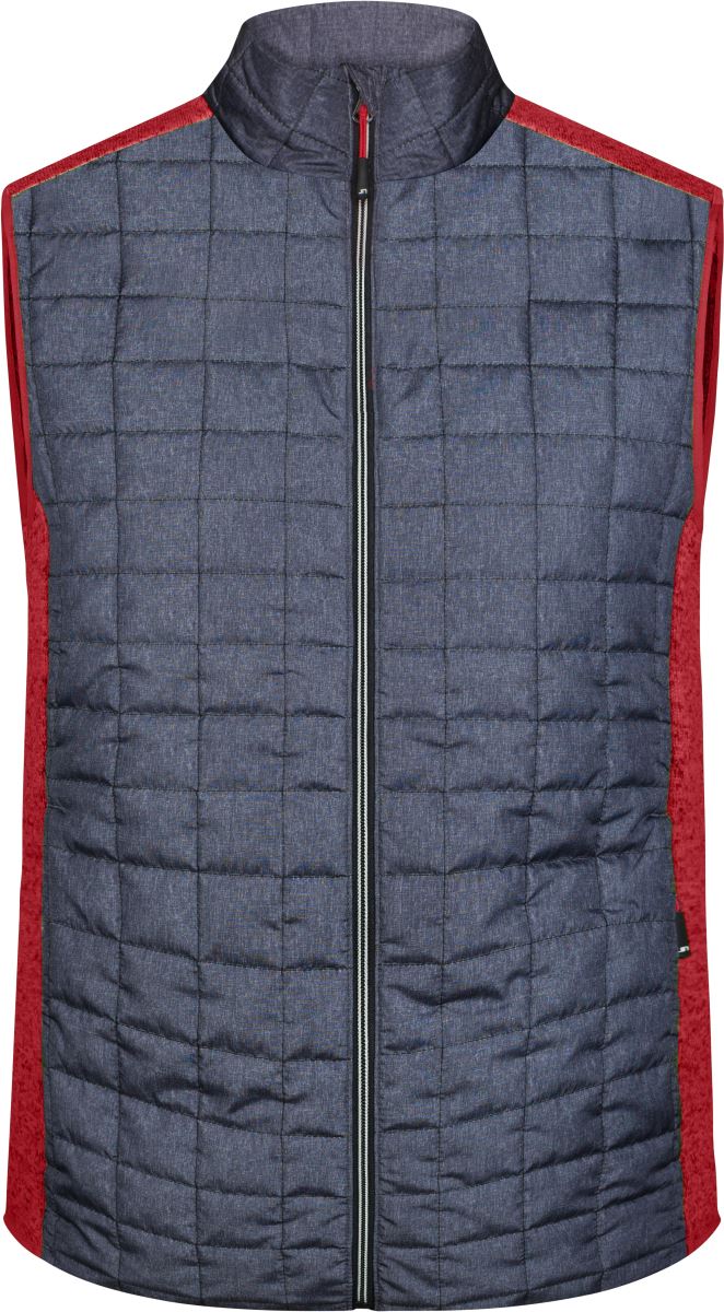 red melange/anthracite melange