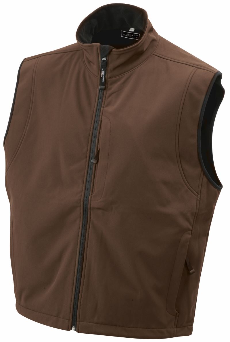 Herren 3-Lagen Softshell Gilet Daiber | JN 136