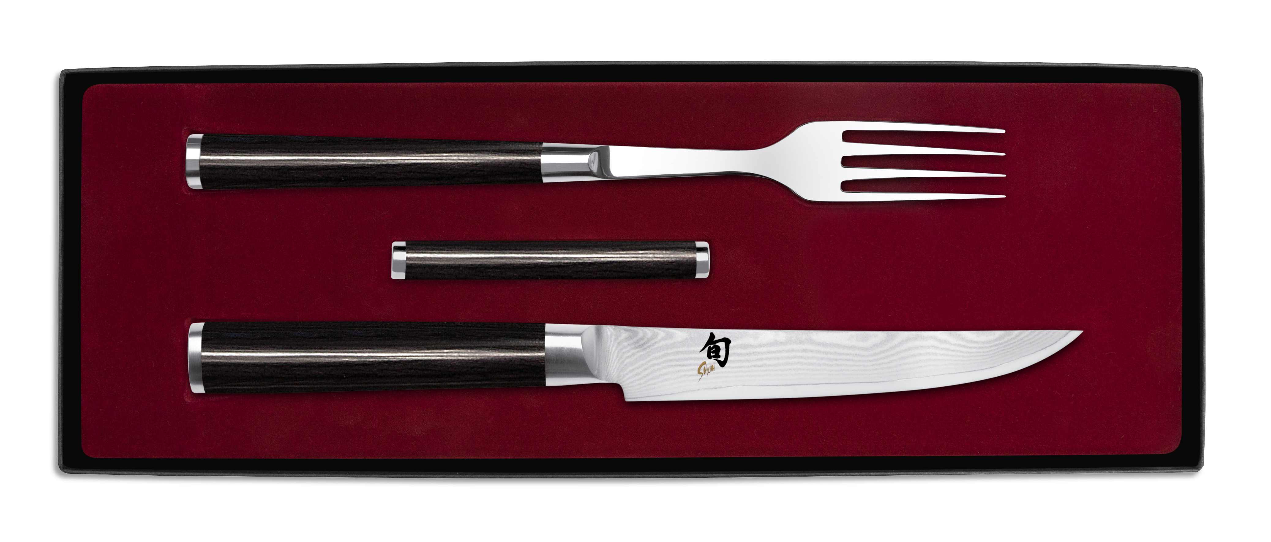 Besteck-Set Gabel + Steakmesser + Besteckbänkche SHUN Classic Sets