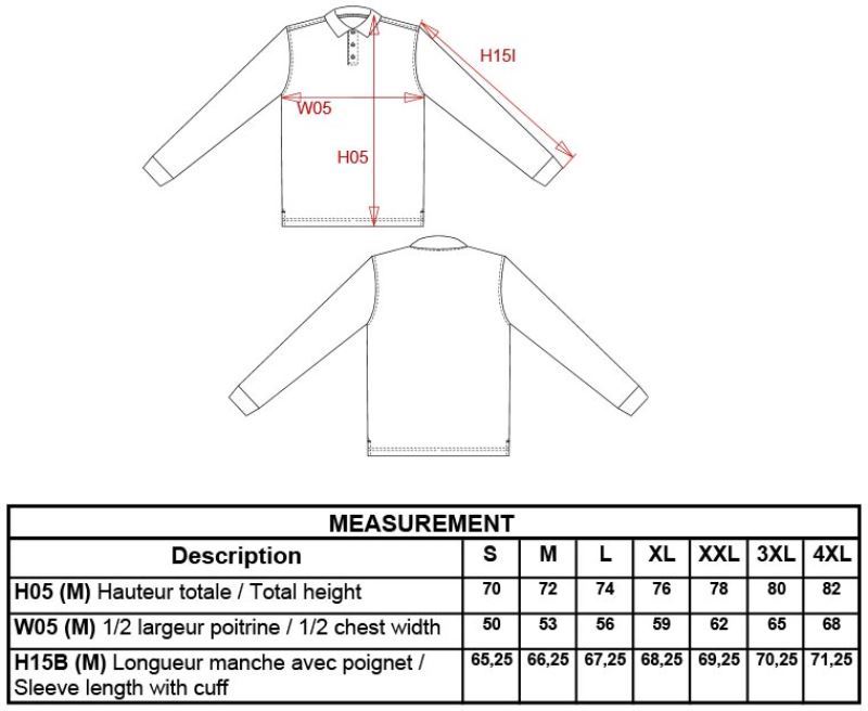 Herren Piqué Polo langarm Kariban | K 243
