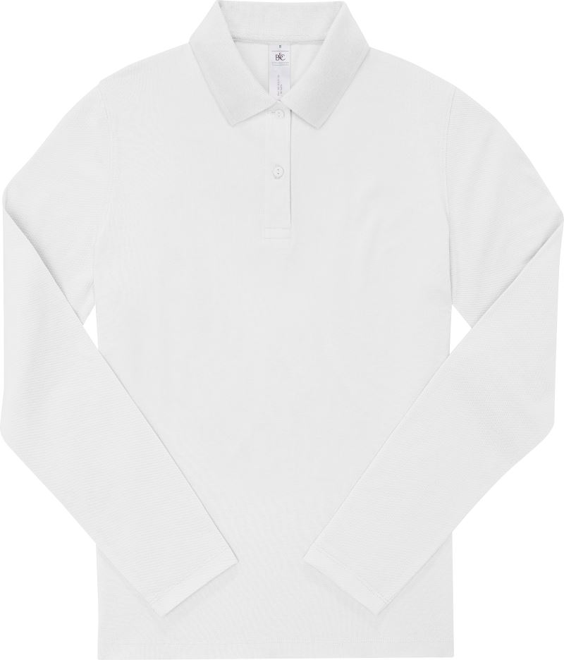 Schweres Damen Piqué Polo langarm B&C | My Polo 210 LSL /women