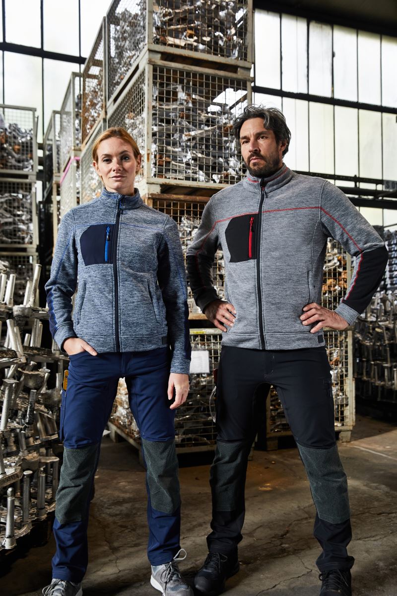Herren Strickfleece Jacke Daiber | JN 1818