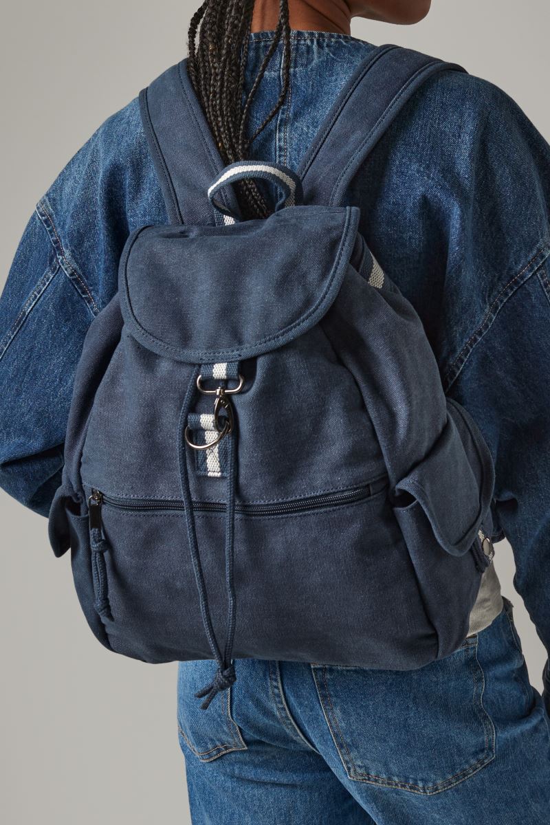 Vintage Canvas Rucksack Quadra | QD 612