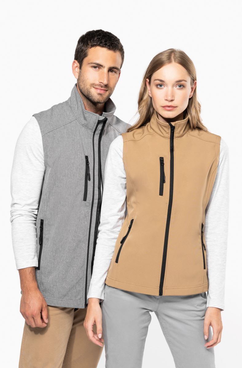 Damen 3-Lagen Softshell Gilet Kariban | K 404