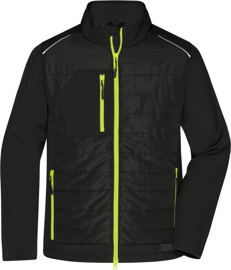 black/neon yellow
