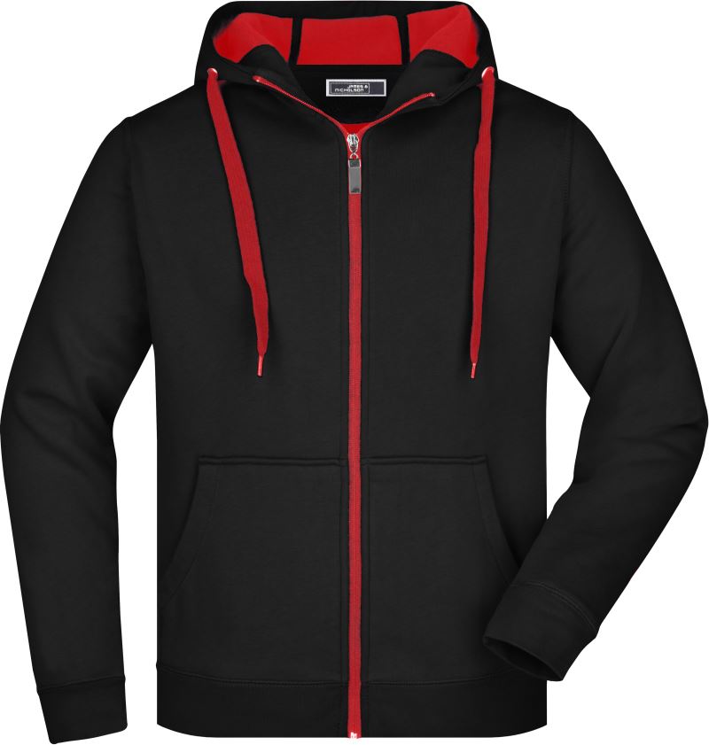 black/red
