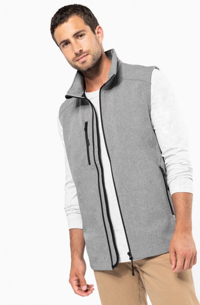 Herren 3-Lagen Softshell Gilet Kariban | K 403