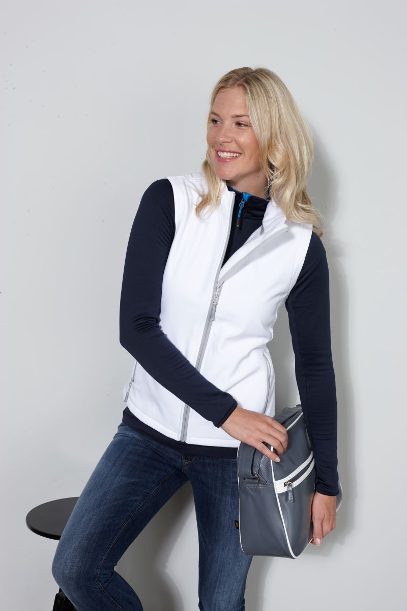 Damen 2-Lagen Promo Softshell Gilet Daiber | JN 1127