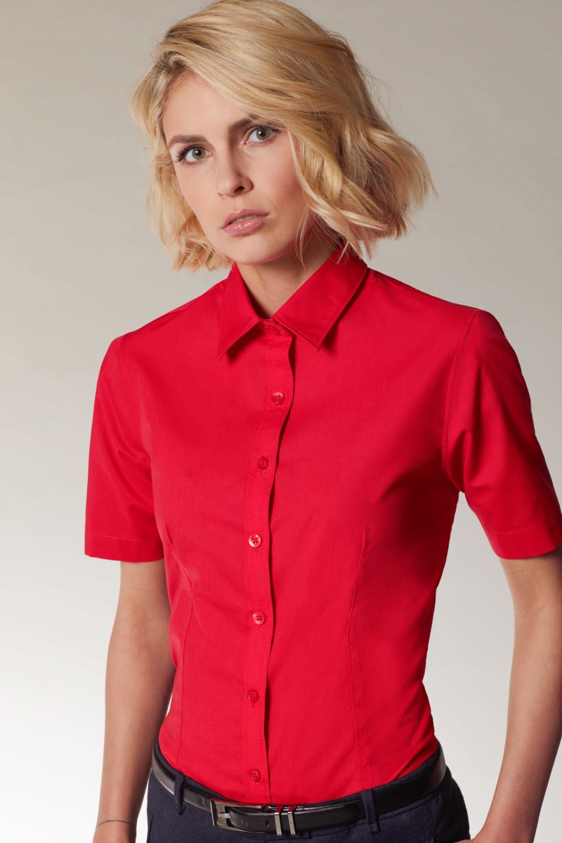 Popeline Bluse kurzarm Daiber | JN 679
