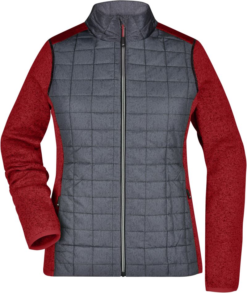 red melange/anthracite melange