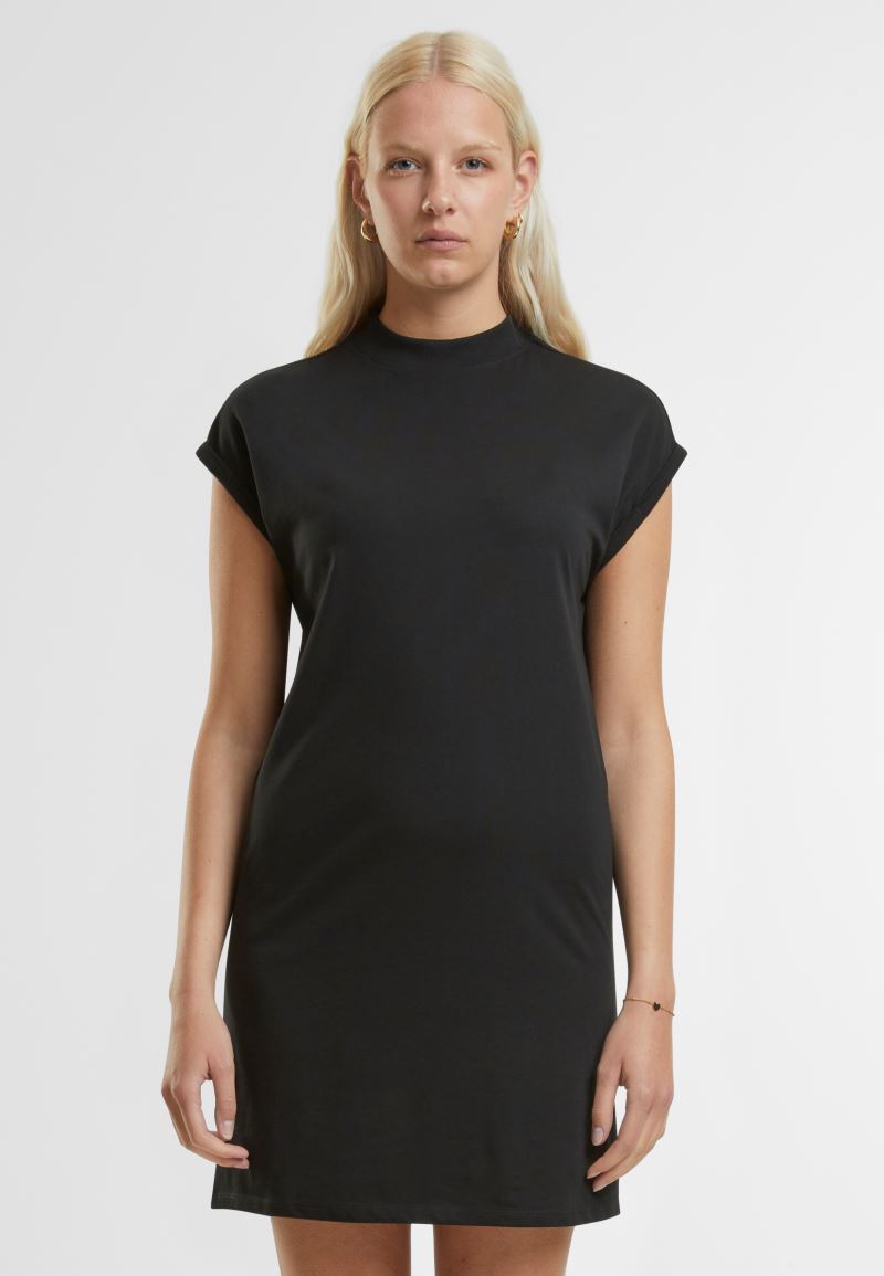 T-Shirt Kleid mit Stehkragen New Morning Studios | NM 026