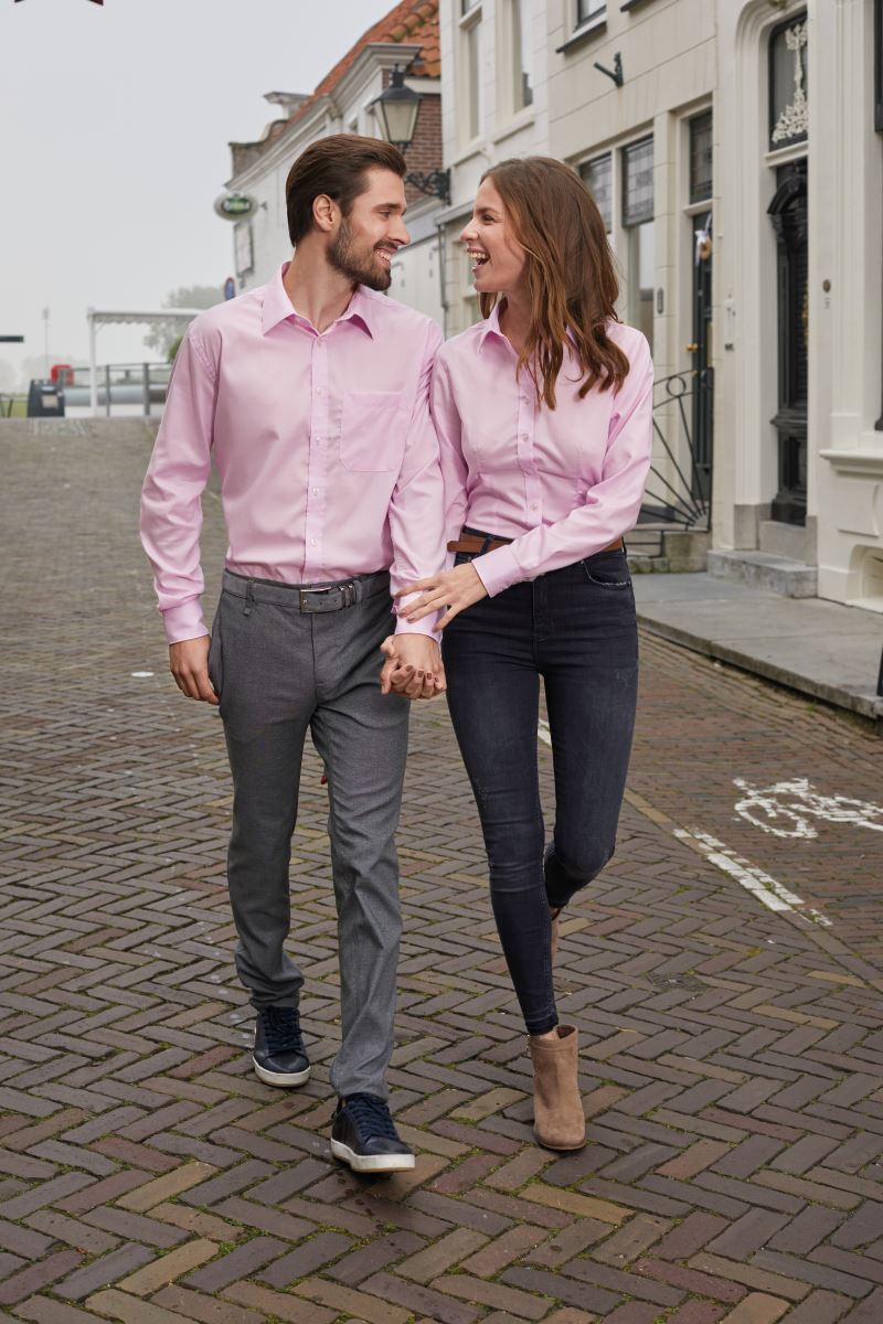 Micro-Twill Hemd langarm Daiber | JN 682