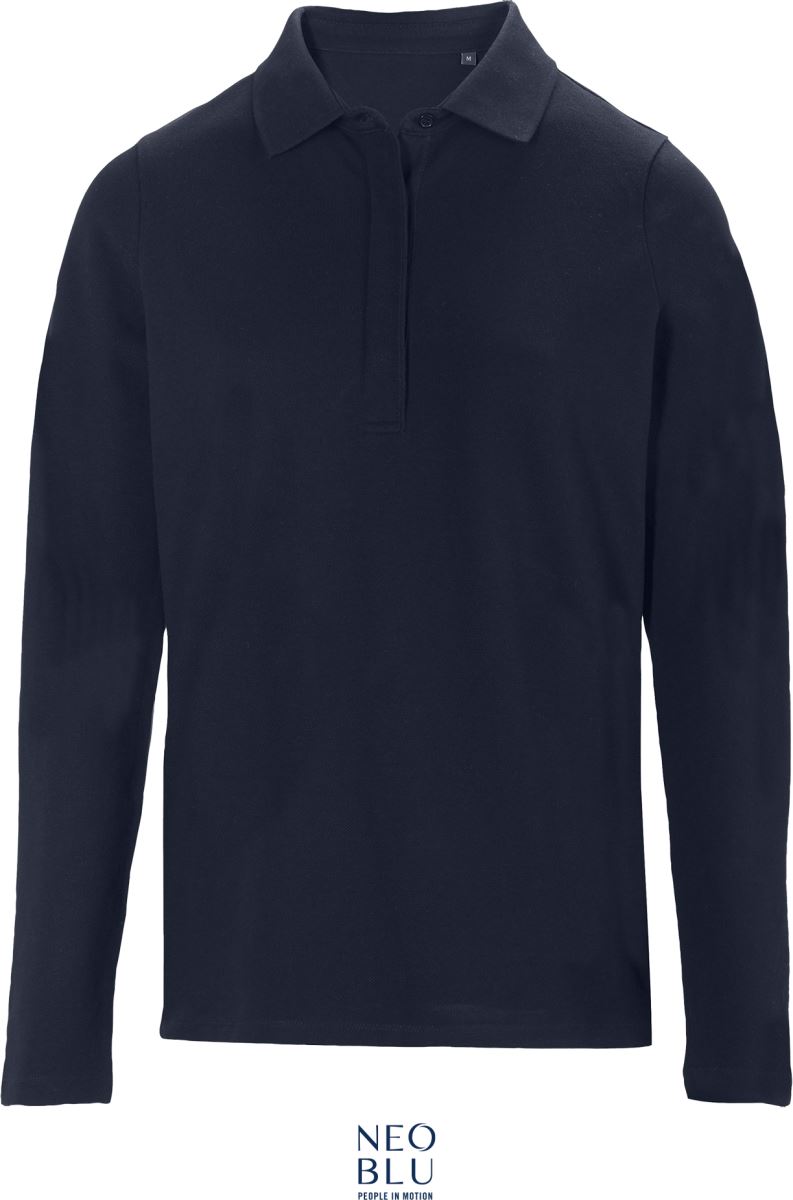 Schweres Damen Piqué Polo langarm NEOBLU | Owen LSL Women