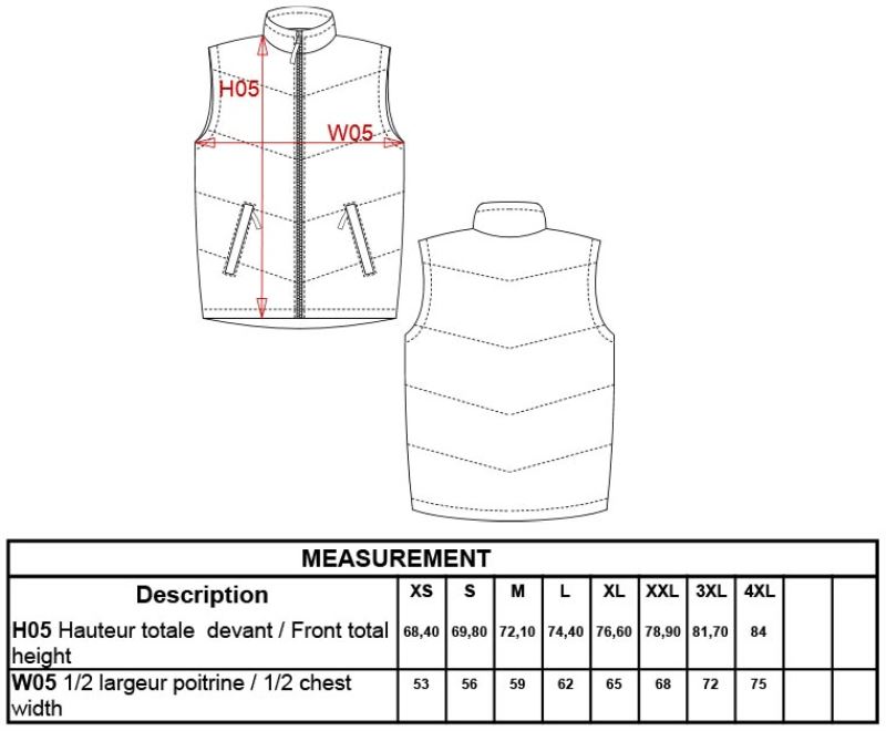 Bodywarmer Kariban | K 6118